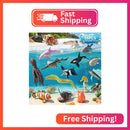 Totsmile 16-Piece Set of Ocean Animal Figurines
