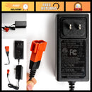 24V Charger for Children’s Ride-On Vehicles and Toys, Compatible with Power Wheels
