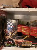 Mattel WWE Rey Mysterio Lucha Libre Low Rider Toy with Hydraulic Launcher