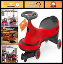Pedal-Free Wiggle Car for Kids - Safe Riding Fun Indoors and Outdoors