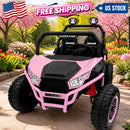 24V 2WD Metal Frame Kids 2-Seater Ride-On UTV Car with Remote Control