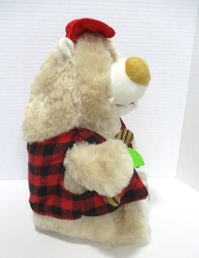 Animated Deluxe Woodchuck Toy 11-Inch Tall Talking with 4 Fun Tongue Twisters