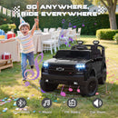 24V Dual Seat Licensed Chevrolet Silverado Electric Ride-On Truck for Kids