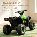 12V Electric 4-Wheel ATV for Kids with Dual Motors - 3.7 MPH