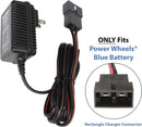 6V Battery Charger for Power Wheels - Compatible with Thomas, Harley, and More