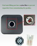 0.88 Gallon Fuel Tank Assembly Kit for 196cc, 208cc, and 212cc Small Engines