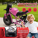 24V 300W Electric Kids Motorcycle with 14" Fat Wheels, Speeds Up to 11.18 MPH