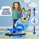 Bluey 6V ImaginAir Inflatable Character Ride-On Bumper Car