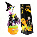 Halloween Dancing Cactus Toy with Talking Skull and Glowing Features