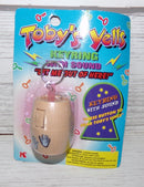 Toby's Yells Retro Let Me Out! Talking Crate Box Keychain