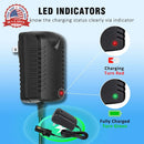 12V Power Charger for Fisher Price Powered Wheels Gray and Orange Batteries
