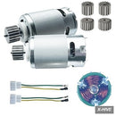 Set of 2 High-Speed 24V RS555 35000RPM 7R Motors (19T) for Fisher Price Power
