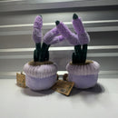 Russ Greenhouse Lilac Plush Set of 2