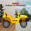 Tonka - 12V Electric Jeep for Kids with Rechargeable Battery and LED Lights