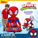 Spider-Man Spidey ImaginAir 6V Powered Bumper Car with Inflatable Features