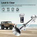 FARBIN Chrome 12V Air Horn Kit for Trucks and Trains