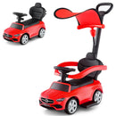 OLAKIDS 10061 Red 3-in-1 Mercedes Benz Push Car Ride-On Toy