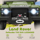 Green Land Rover Off-Road Ride-On Electric Car for Kids