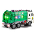 Bump & Go Interactive Garbage Truck Toy with Lights and Sounds for Kids 3+