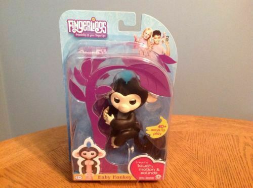 Interactive Baby Monkey Fingerlings Toy in Sealed Pack