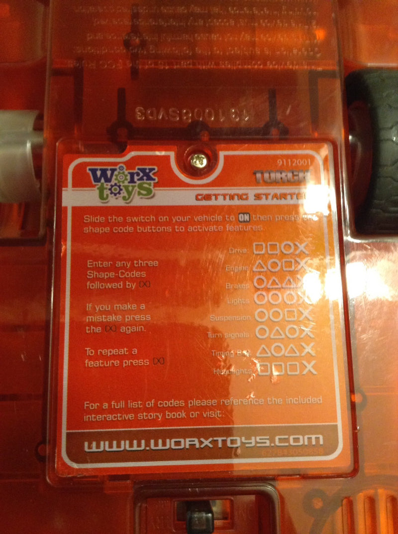 Fire Engine Toy with Tested Lights, Sounds, Motion, and Interactive Codes