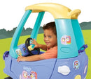 Bluey Interactive Foot-to-Floor Ride-On Car with Removable Floor and Sound Effects