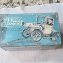 T.N. Vintage Battery-Operated Grandpa's Classic Tin Car Toy with Original Box 1917