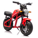 Children's Electric Motorcycle with 24V 300W Power and 14" Wide Tires, Speed Up to 11.18 MPH