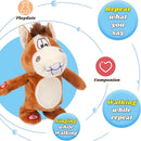 Interactive Talking Singing Donkey That Repeats Your Words
