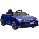12V Audi RS e-tron GT Children’s Electric Ride-On Car with Remote Control - Dark Blue