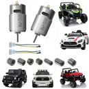 High-Speed 12V RS550 Motor 40000RPM with Customizable Gear Tooth Options for DIY Creations