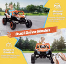 24V Battery-Powered Kids UTV Ride-On Car with Remote Control for Off-Road Adventures