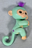 Fingerlings Baby Monkeys Collection by WowWee - 2 New Finn & Sophia, 1 Pre-owned Zoe