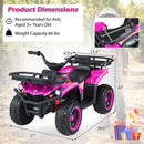 24V 4-Wheel Electric Ride-On Toy with Smooth Start, Music, Stories, and Multiple Audio Inputs
