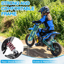 24V 250W Electric Dirt Bike for Kids with Music, Reaching Speeds of 14 MPH