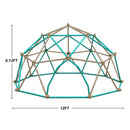 12ft Geometric Dome Climbing Structure for Kids, 1000 LBS Capacity