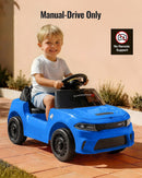 Dodge Electric Ride-On Car for Toddlers 1-3 Years with Music and Horn