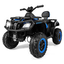 24V Dual-Seater Quad Electric Ride-On with Four Motors and Soft Start LED Lighting