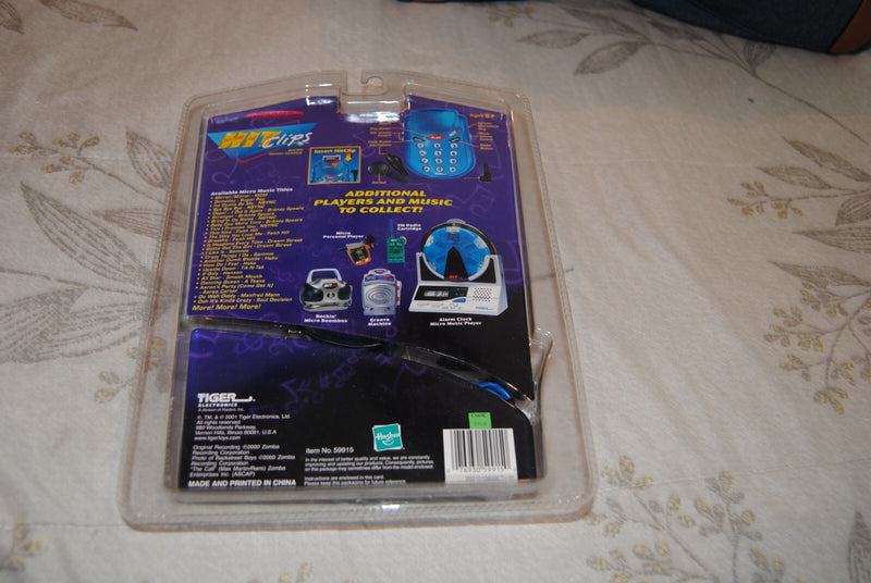 Y2K Micro Music Telephone Player Inspired by Backstreet Boys "The Call" 2001 Vintage Design