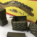 VINTAGE 1984 SCHAPER STOMPER Action Track MOBILE FORCE ASSAULT SET INCOMPLETE
