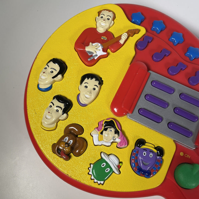 Red Spin Master Musical Guitar Toy 2003
