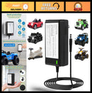 24V Power Charger for Children's Ride-On Vehicles, Class 2 Fast Charge Adapter