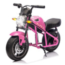 24V 300W Electric Kids Motorcycle with 14" Fat Wheels, Speeds Up to 11.18 MPH