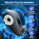 Set of 2 High-Speed 12V RS550 Electric Motors with Gearbox for Ride-On Jeep Enhancement