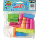 Assorted 6-Inch Siren Whistles by U.S. Toy
