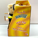 2001 Gemmy Kung Fu Fighting Hamster with Nunchucks in Black Gi