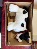 Battery-Operated Roly-Poly Plush Friendly Calf Toy (1980)