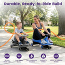 Wiggle and Twist Black Ride-On Car for Kids Ages 3+