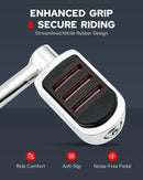 Chrome Shift Peg Set with Stainless Steel Heel Toe for Harley Touring