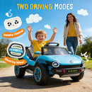 Volkswagen Beetle 12V Kids Ride-On Car with Remote Control and Bluetooth Music